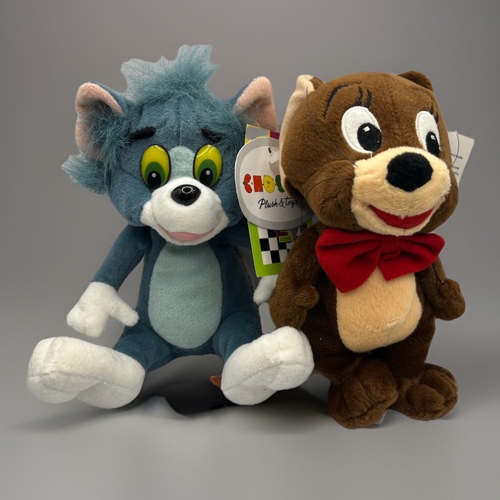 NEW VTG 1998, 1997 Tom And Jerry Warner Bros Studio Store Cartoon Network 8in
